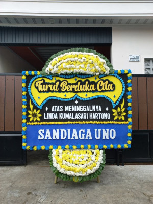 Papan Bunga Duka di Mlati