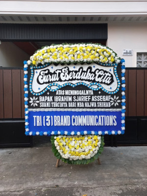 Papan Bunga Duka di Mlati